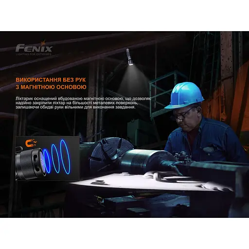 Фонарь ручной Fenix C7 лимитированная серия (Оранжевый) - фото 6