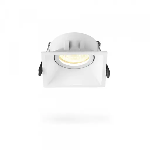 Світильник Videx під лампу GU10 врізний Квадрат Білий VL-SPF09S-W - фото 2