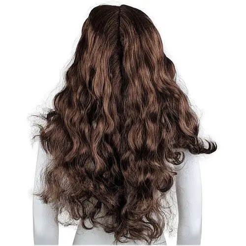 Перука Принцеса Лея, блискучий, карнавальний - фото 3