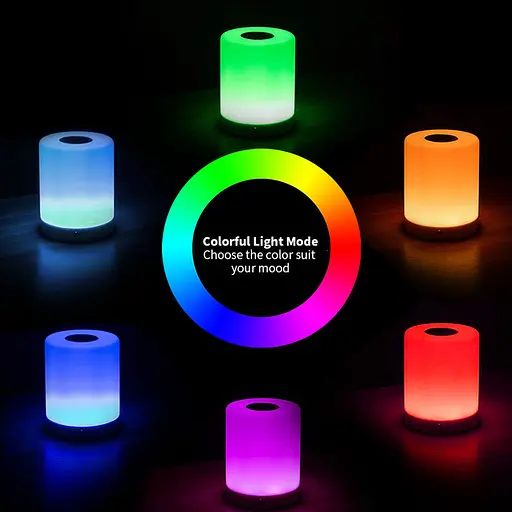 Настольный светильник Brille с аккумулятором TE-061 RGB+3000K, USB - фото 4