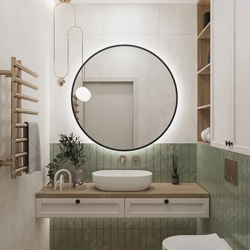 Умивальник VBI Modena white накладний VBI-012000, Білий - фото 3