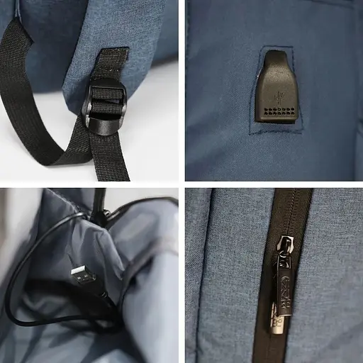 Рюкзак NikiBo Lite 15 л синий (30010205-04) - фото 4