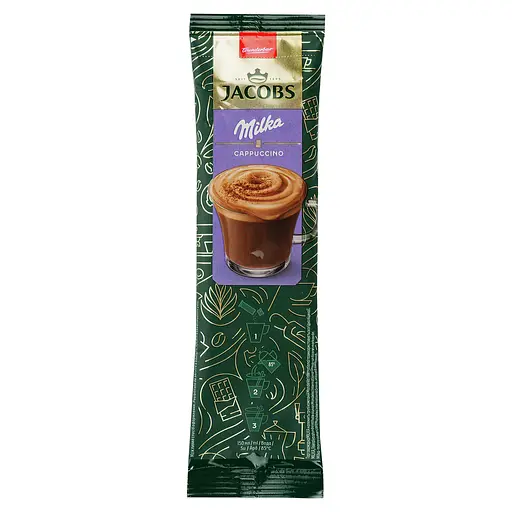 Кофейный напиток Jacobs Milka Cappuccino, 18 г (873831)