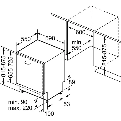 Посудомийна машина Bosch SMV4HVX00K - фото 8