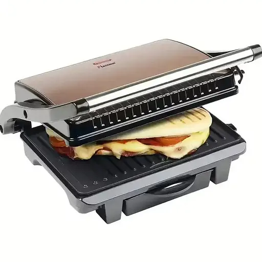 Гриль контактний Bestron Panini електричний гриль для сендвічів 1000 Вт