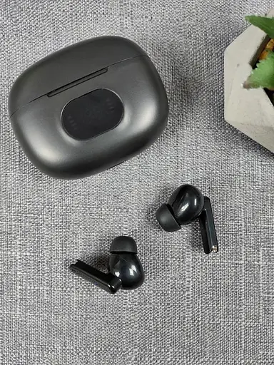 Беспроводные вакуумные наушники черные m919 max - фото 5