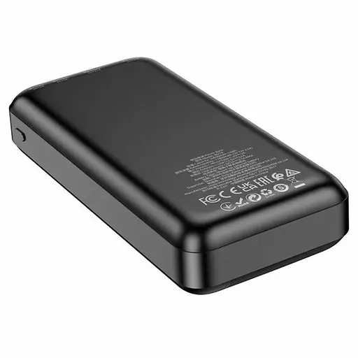 Портативний зарядний пристрій для телефону Power bank Borofone BJ27A Pindar 10.5W 20000 mAh Чорний - фото 5