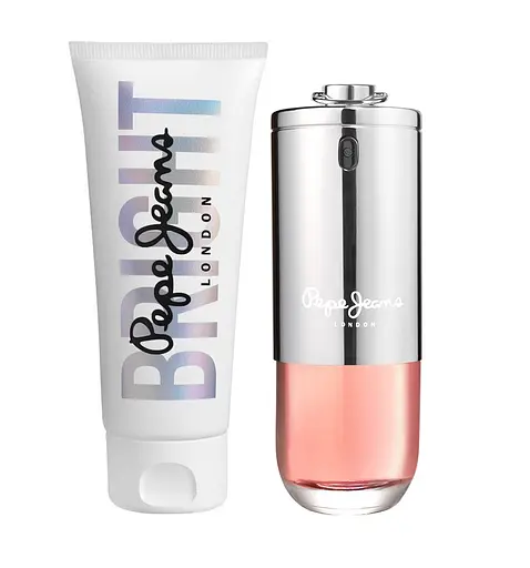 Парфумований набір Парфумована вода для жінок Bright 80 мл + лосьйон для тіла 100 мл Pepe Jeans - фото 4