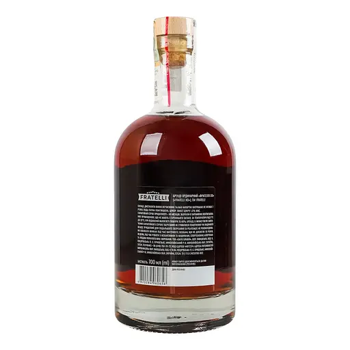 Бренді Fratelli XO ординарний 7 років 37% 0.7 л - фото 3