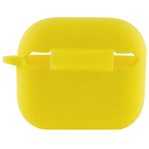 Силіконовий футляр для навушників AirPods 3 Жовтий / Neon Yellow - фото 3