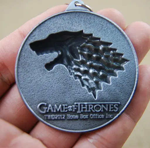 Брелок Гра Престолів Герб Старк GT3.49 - фото 5