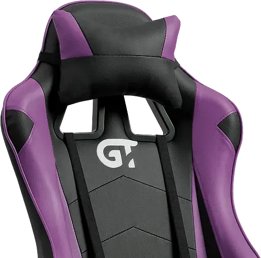 Геймерское детское кресло GT Racer черное с фиолетовым (X-5934-B Kids Black/Violet) - фото 10