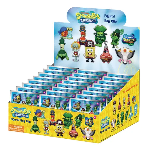 Игровая фигурка на клипсе Monogram серии "Губка Боб" в ассортименте (63195) - фото 3