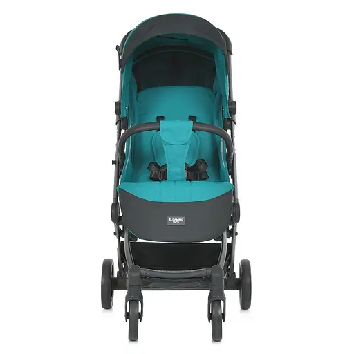 Детская прогулочная коляска-книга El Camino ME 1099 Lyra Sea Green Зеленая - фото 3