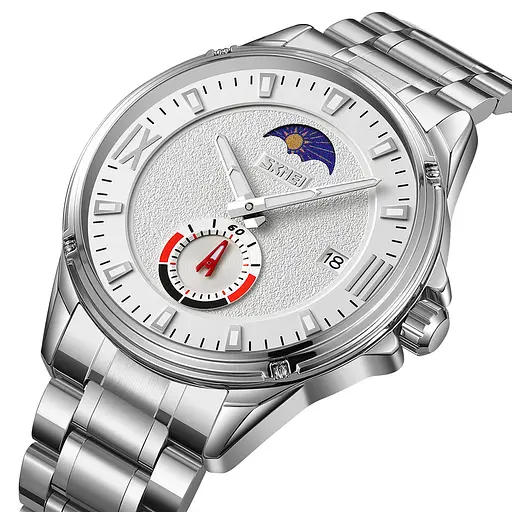 Наручний годинник чоловічий 9326SISI Silver-Silver Skmei acs0030908 - фото 2