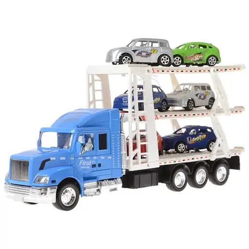 Игрушечный грузовик с платформой для машинок IM79A