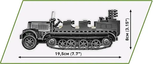 Конструктор COBI Sd.Kfz 7 1:35 2275 - фото 4