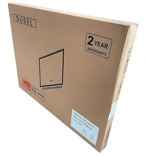 Дзеркало Dusel DE-M3011 75x120 см Сенсорне включення + підігрів, Білий - фото 5