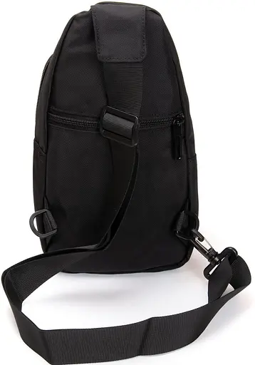 Мужская сумка слинг тканевая, черный Lanpad sum0028752 - фото 4