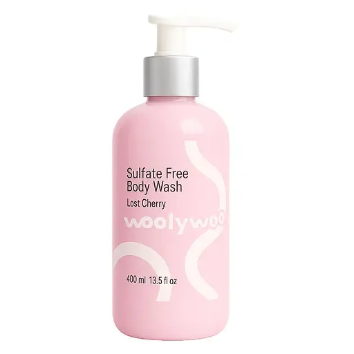 Безсульфатний гель для душу WoolyWoo Lost Cherry 400 мл - фото 1