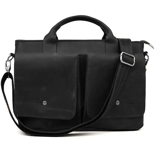 Сумка-портфель мужская на плечо с ручками TARWA 36х27х10 см sum0028425 - фото 9