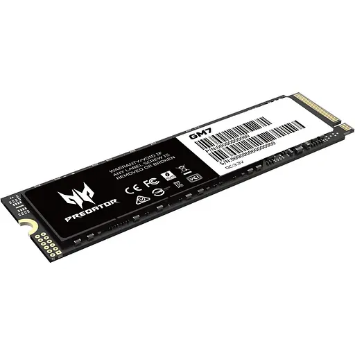 Накопитель SSD Acer Predator m.2 NVMe 4TB GM7 PCI Express 4.0 x4 (BL.9BWWR.120) - фото 2