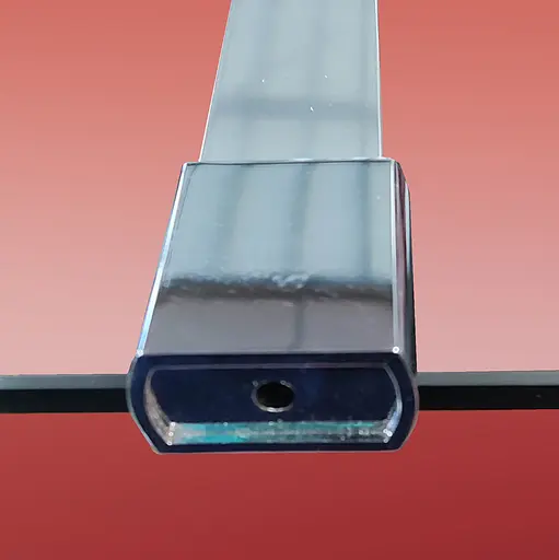 Душова перегородка Koer SR SP01-100x200-TR-01 Walk-In прозоре скло Easy Clean 8 мм, хром KR5393, прозоре, хром - фото 7