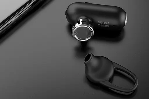 Бездротова Bluetooth-гарнітура Hoco E40 Black - фото 3