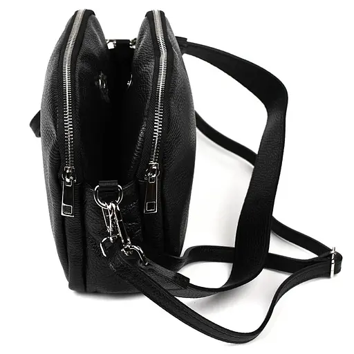 Кожаная женская сумка кросс-боди Virginia Conti 23х18х10 см nsa0001375 - фото 10