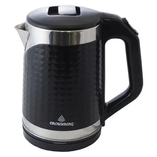 Электрический дисковый пластиковый чайник Crownberg CB 2844 электрический чайник - фото 1