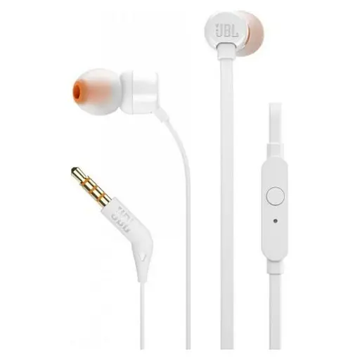 Гарнитура JBL T110 T110WHT белая - фото 4