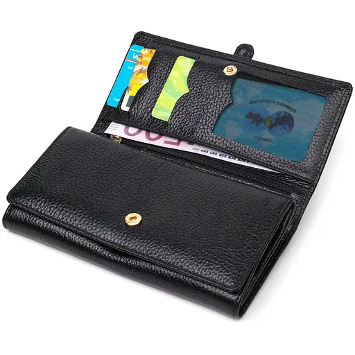 Кожаный женский кошелек Tony Bellucci 18.5х10х3.5 см acs0026971 - фото 3