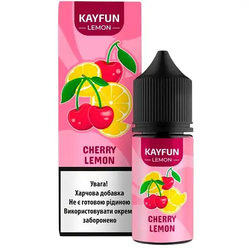 Набір компонентів для самозамісу заправки сольової Flavorlab Kayfun Lemon Cherry Lemon Вишня Лимон 30 мл, 0-50 мг (18744) - фото 1