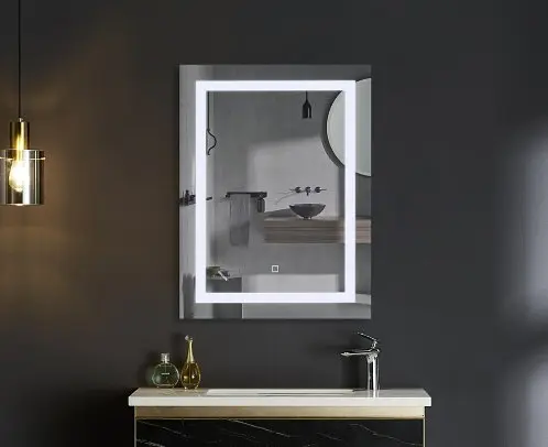 Дзеркало Mixxus TALL MR08-80x60-REVERSE з LED Touch, Anti-fog, димером, регулюванням яскравості (MI6659) - фото 2