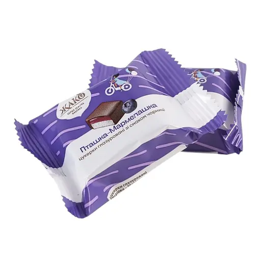 Уцінка. Цукерки Жако Пташка-Мармелашка чорниця 2 кг  - фото 3