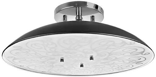 Люстра Niko 50011 3*40Вт,Е27,хром/акрил з малюнком