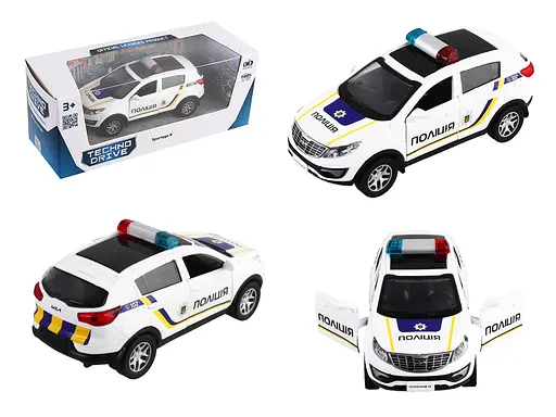 Автомодель KIA SPORTAGE R-ПОЛИЦИЯ