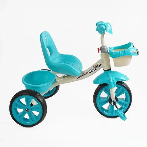 Детский трехколесный велосипед Best Trike BS-60985 со светом и голубой музыкой - фото 3