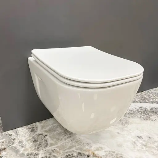 Подвесной унитаз VBI Lido white VBI-020500, Белый - фото 1