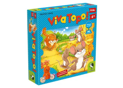 Настільна гра Pegasus Spiele Сирний край (Viva Topo!) (англ.) (PS154)