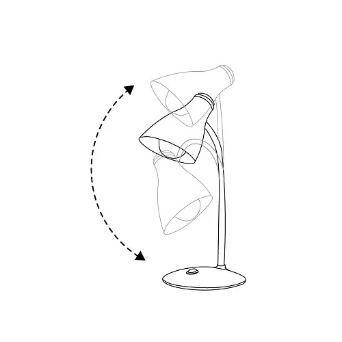 Настольный светодиодный светильник | Арт. DE1727 белый | Line F - фото 3