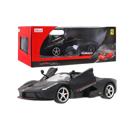 Машинка RASTAR Ferrari LaFerrari Aperta на дистанційному керуванні 1:14 чорний 75800