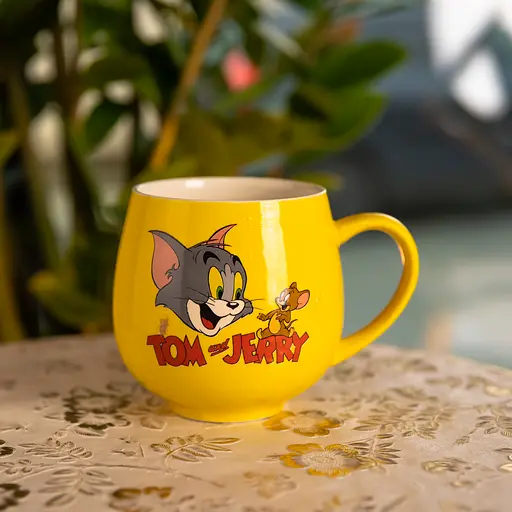 Чашка фарфоровая Tom and Jerry truce 400 мл FM-13TJ - фото 2