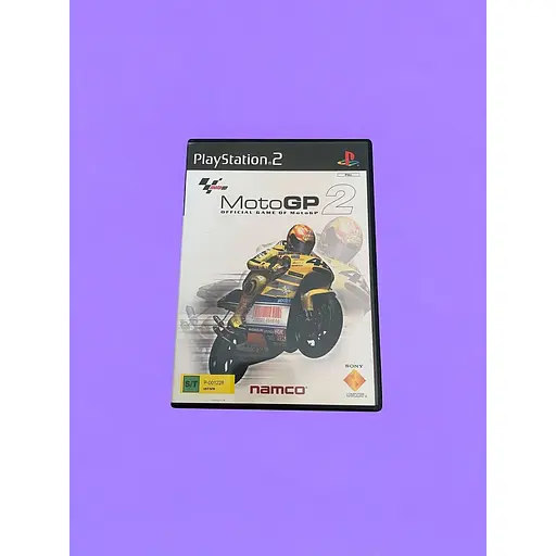Диск с игрой на PlayStation 2 лицензия MotoGP 2, игра на PlayStation 2 MotoGP 2