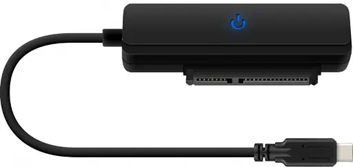 Адаптер Maiwo K104A USB 3.1 Gen2 Type-C - SATA III (K105AG2 black) - фото 1