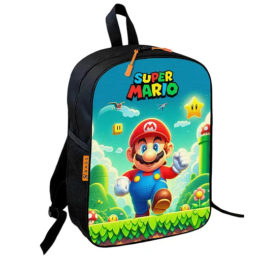 Рюкзак школьный детский Супер Марио «Super Mario» 36х27 см для мальчика (01071)