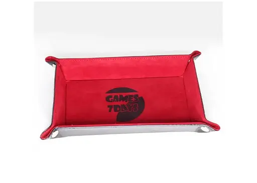 Настільна гра Games 7 Days Лоток для кубиків Rectangle dice tray - Red (g7drecdt04) - фото 5