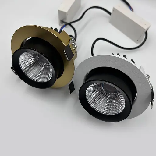 Встраиваемый светильник Skarlat RSL74251 15W WH+BK 4000K - фото 7