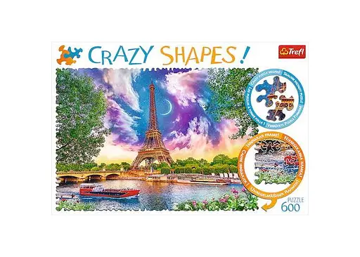 Пазл Trefl Crazy Shapes Небо над Парижем 600 эл. (11115) - фото 2