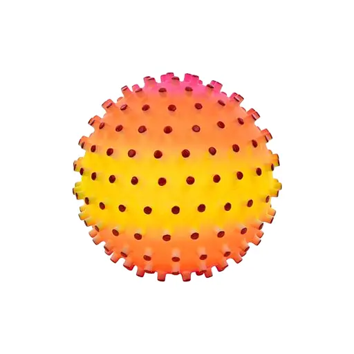 М’яч дитячий, 190-200 г, 9 дюймів, масажний, веселка, ПВХ (В асортименті)